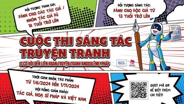 Hình ảnh minh họa cuộc thi sáng tác truyện tranh 2024