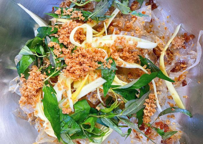 Hình ảnh bánh tráng sa tế Thủy Long An đầy màu sắc