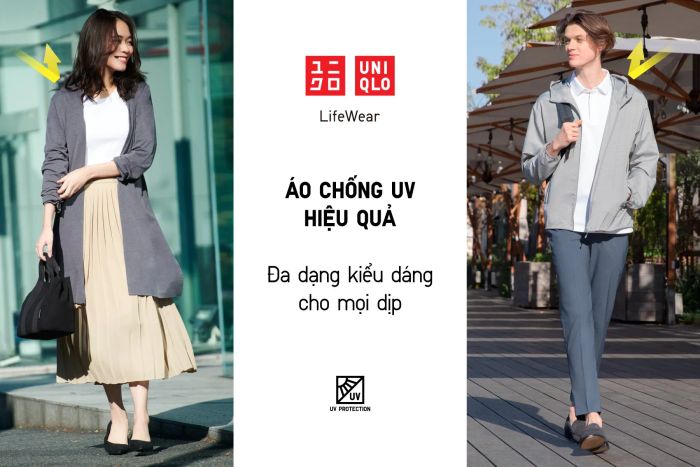 Vẻ đẹp thanh lịch của trang phục UNIQLO qua bức ảnh thứ 2