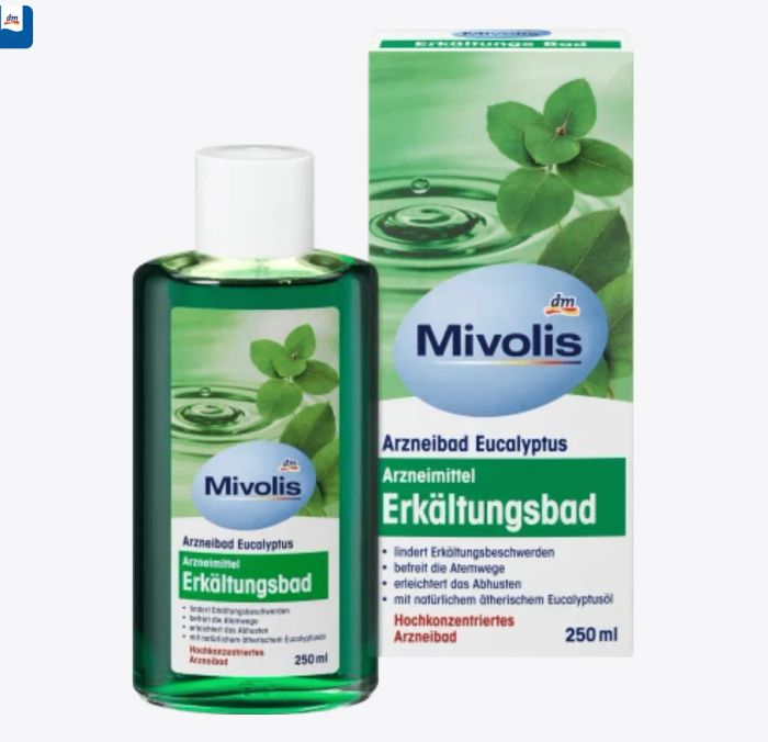 Hình ảnh sản phẩm tinh dầu tắm Mivolis Erkaltungs Bad