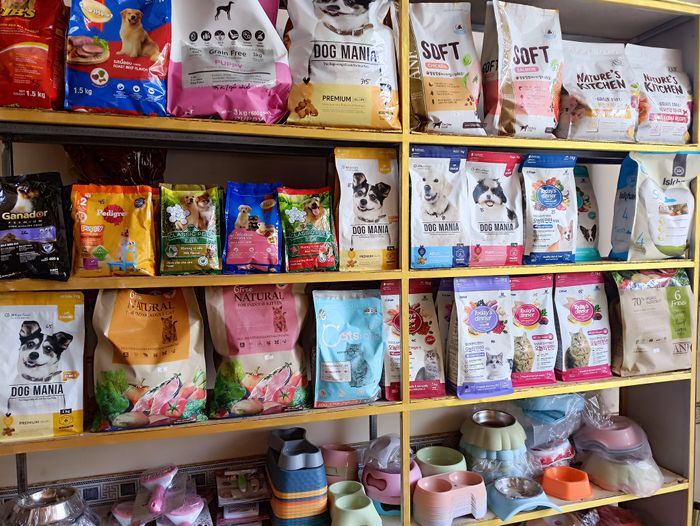 Không gian mua sắm ấm cúng tại Petshop Gia Thuận