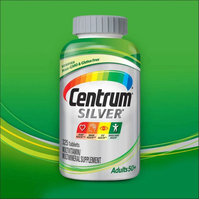 Hình ảnh chi tiết Centrum Silver Adults 50+ - Vitamin tổng hợp đạt chuẩn quốc tế