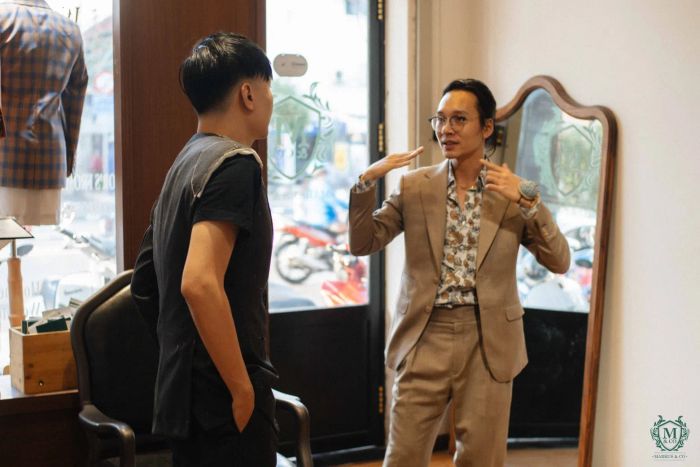 Hình ảnh ấn tượng về phong cách may đo của Markus & Co