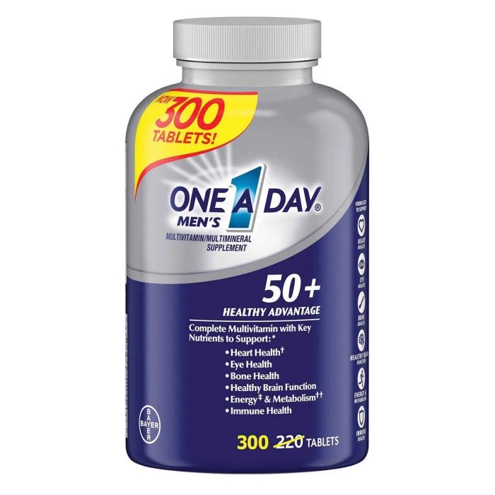 Hình ảnh sản phẩm One A Day Men's 50+ - Vitamin tổng hợp cao cấp cho nam giới trung niên