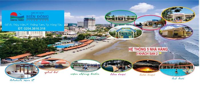 Khu Du Lịch Biển Đông - Bức tranh thiên nhiên tuyệt mỹ Vũng Tàu