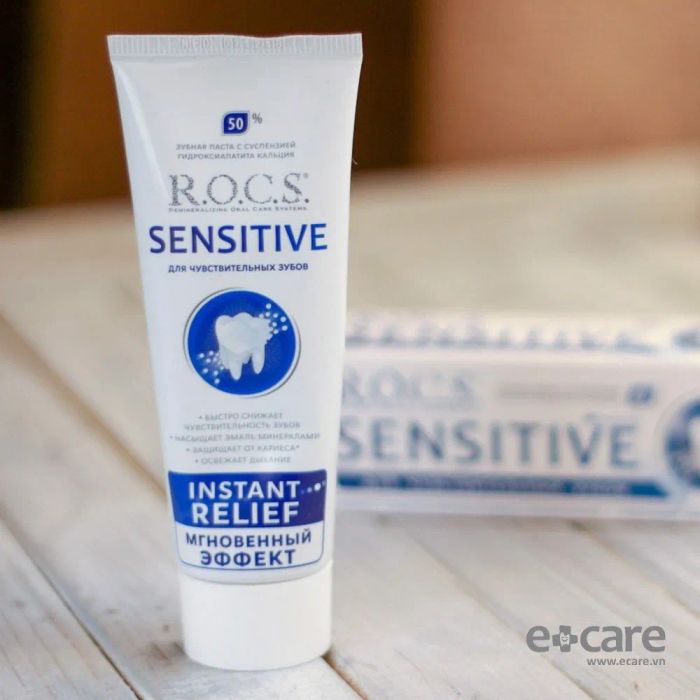 Hình ảnh thực tế R.O.C.S. Sensitive - Công nghệ Hydroxyapatite đột phá từ Nga