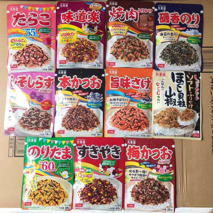 Hình ảnh thực tế gia vị Marumiya - Phiên bản Nhật nội địa