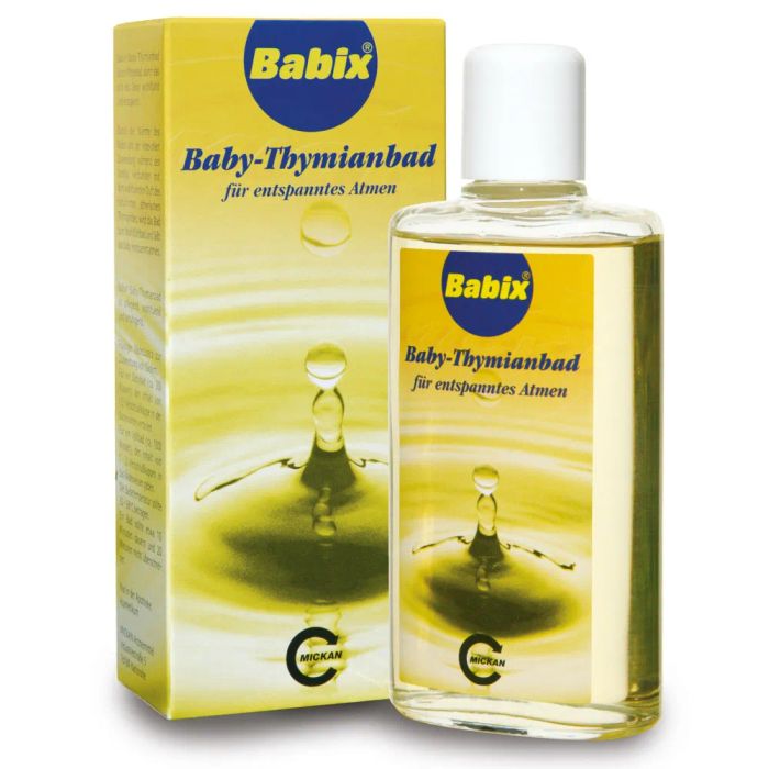 Hình ảnh thực tế dầu tắm Babix Baby-Thymianbad