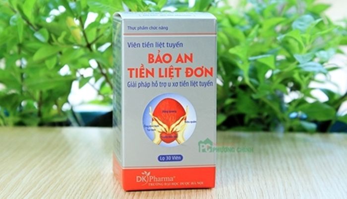 Hình ảnh chi tiết viên uống Bảo An Tiền Liệt Đơn - Bí quyết vàng cho sức khỏe nam giới