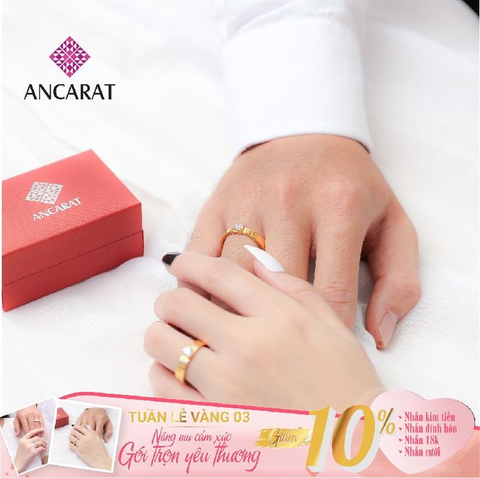 Ancarat hình ảnh 2 - Nhẫn cưới Ancarat, lựa chọn hoàn hảo cho tình yêu bền lâu