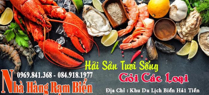 Nhà Hàng Rạm Biển - Hình ảnh về không gian và hương vị hải sản đặc sắc tại Biển Hải Tiến