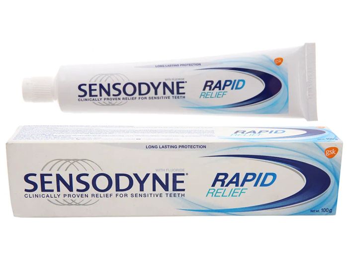 Hình ảnh kem đánh răng Sensodyne Rapid - Giải pháp ê buốt thế hệ mới