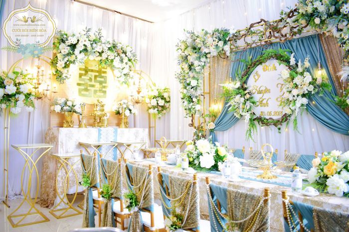 Bộ sưu tập không gian tiệc cưới outdoor ấn tượng từ Cưới Hỏi Biên Hòa