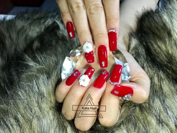 Hình ảnh mẫu nail sáng tạo tại Khánh Kata Nails Art