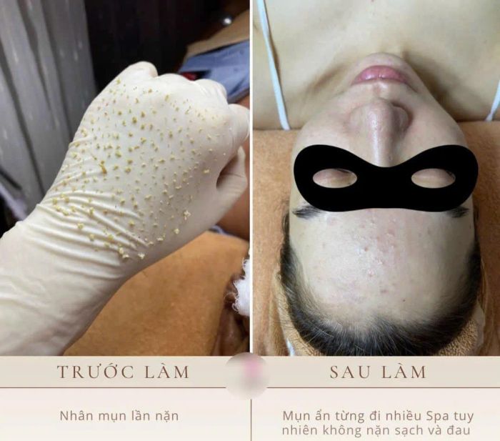 Không gian sang trọng và hiện đại tại Bông Spa