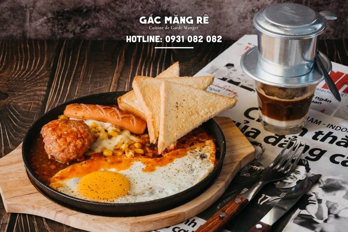 Gác Măng Rê Cuisine - Ảnh 3 ghi lại không gian sang trọng và đầy nghệ thuật