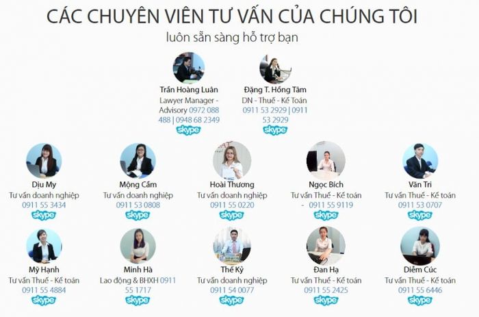 Đội ngũ chuyên viên tư vấn của công ty - ảnh 2