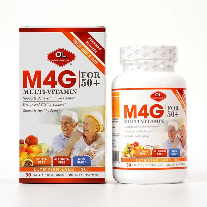 Hình ảnh chi tiết M4G Multi-Vitamin For 50+ - Giải pháp dinh dưỡng toàn diện