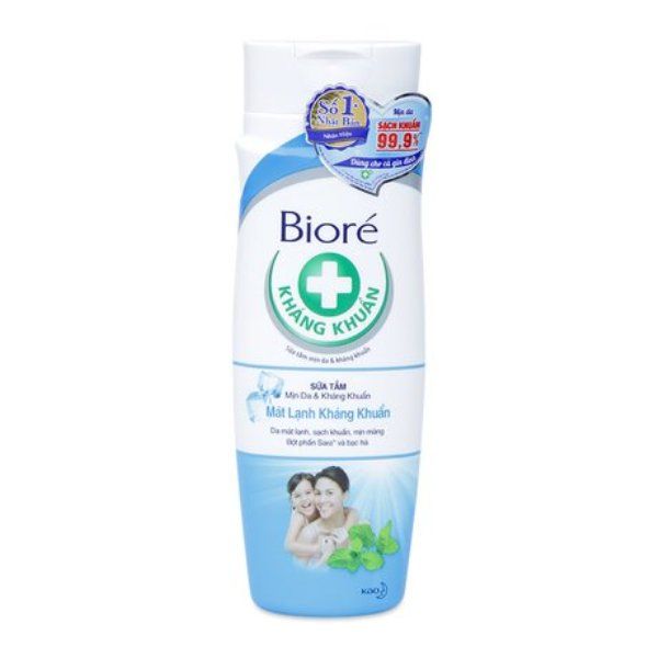 Hình ảnh chai sữa tắm Bioré kháng khuẩn chính hãng