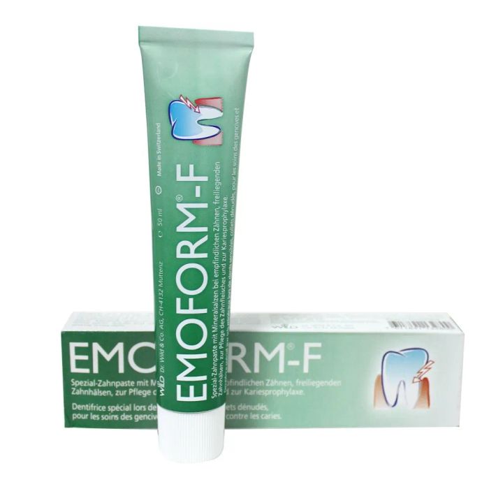 Hình ảnh thực tế Emoform F - Công thức đa tác dụng cho răng nhạy cảm
