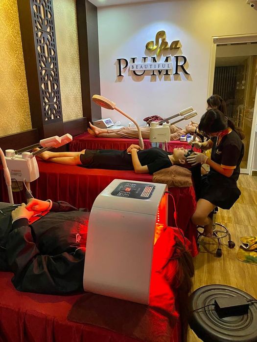 Hình ảnh liệu trình chăm sóc da cao cấp tại SPA PUMR