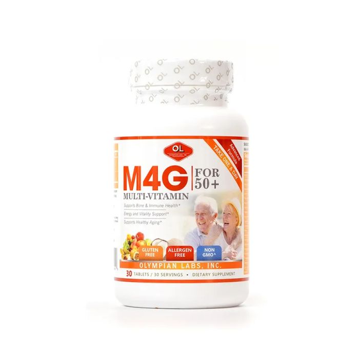 Hình ảnh sản phẩm M4G Multi-Vitamin For 50+ - Kết hợp hoàn hảo vitamin và thảo dược quý