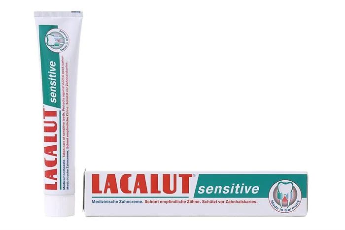 Hình ảnh thực tế Lacalut Sensitive - Tiêu chuẩn chăm sóc răng nhạy cảm từ Đức