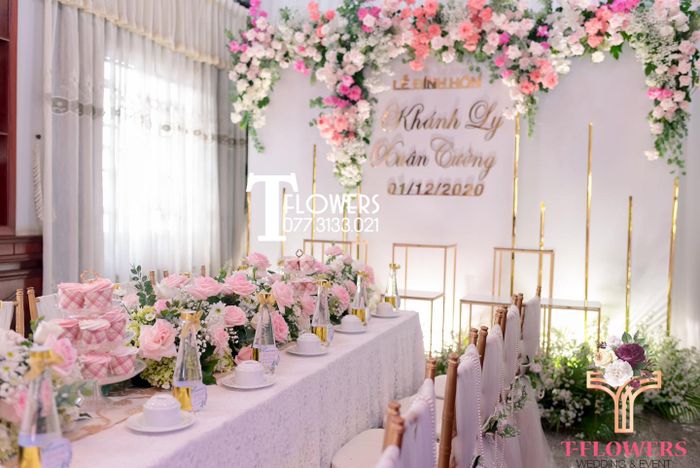 Bộ sưu tập concept trang trí đám cưới độc đáo từ T-Flowers
