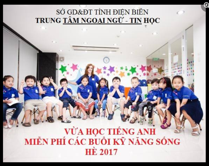 Không gian học tập hiện đại tại Trung Tâm Ngoại Ngữ - Tin Học Điện Biên