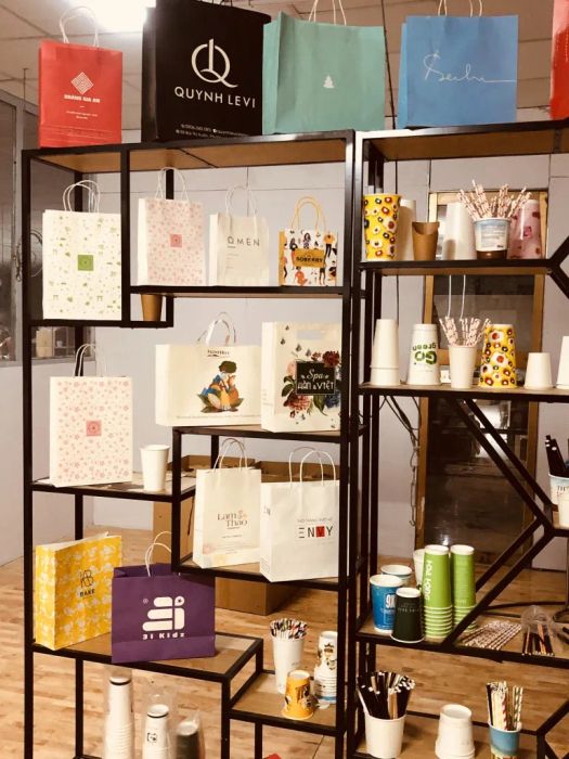 In túi giấy môi trường giá rẻ - In túi giấy cho shop thời trang tại TPHCM ảnh 1