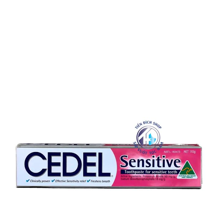 Hình ảnh thực tế CEDEL SENSITIVE - Kem đánh răng cao cấp nhập khẩu từ Úc