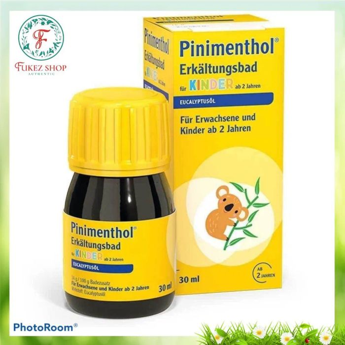 Hình ảnh tinh dầu tắm chống cảm Pinimenthol