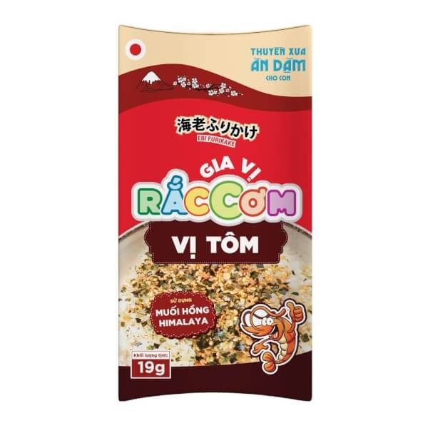 Hình ảnh thực tế gia vị Rắc cơm Thuyền Xưa - Bộ 4 vị