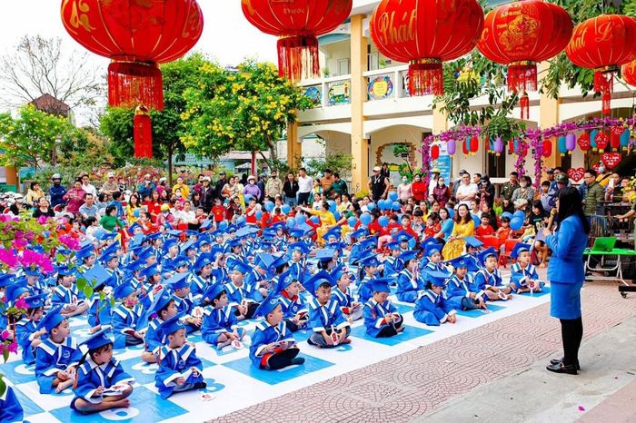 Hình ảnh lớp học tiếng Anh hiện đại tại Ocean Edu Điện Biên