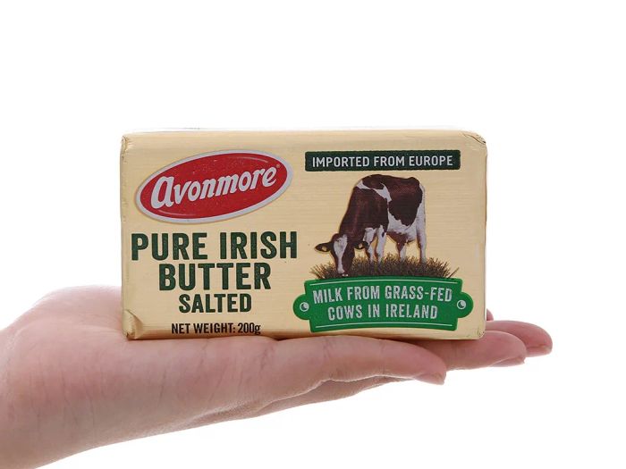 Bơ lạt Pure Irish Avonmore - Hình ảnh bao bì chính hãng
