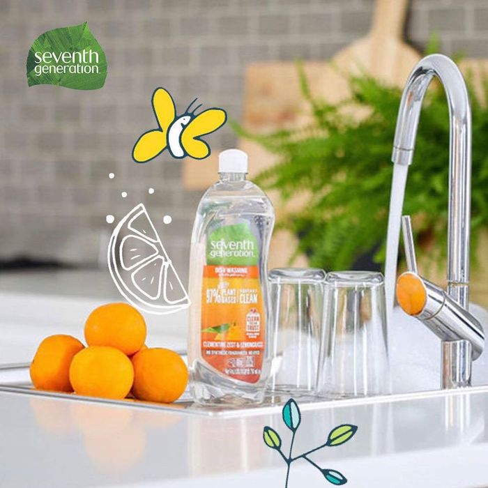 Hình ảnh chai nước rửa chén Seventh Generation nhập khẩu