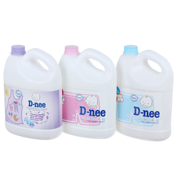 Hình ảnh thực tế dung dịch giặt D-Nee - Giải pháp giặt giũ an toàn cho bé
