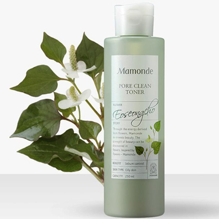Nước Hoa Hồng Mamonde Pore Clean Toner Chiết Xuất Rau Diếp Cá ảnh 1