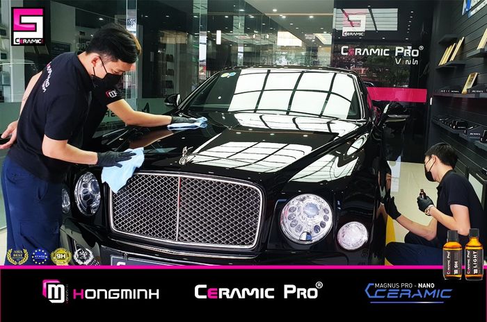 Không gian làm việc hiện đại tại Hồng Minh Auto Service