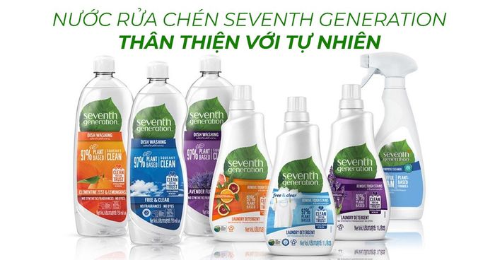 Bộ sưu tập hình ảnh thực tế sản phẩm Seventh Generation