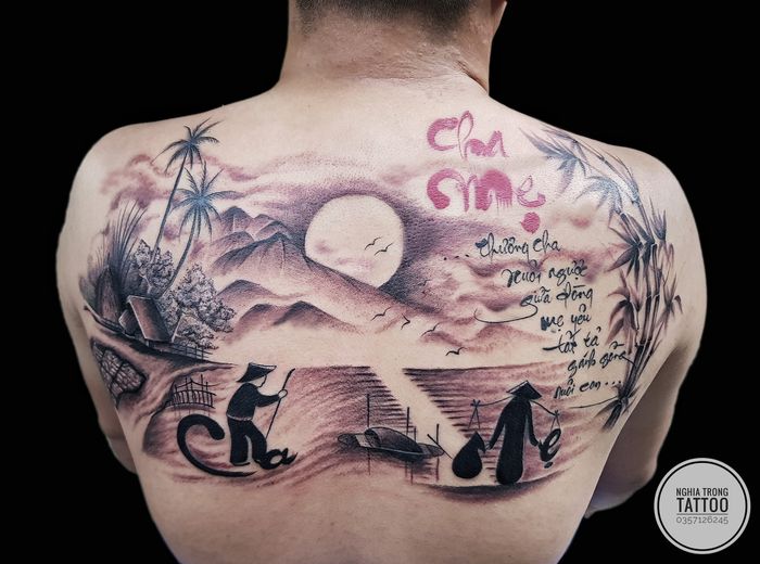 Kiệt tác nghệ thuật tại Nghĩa Trọng Tattoo - Ảnh 1