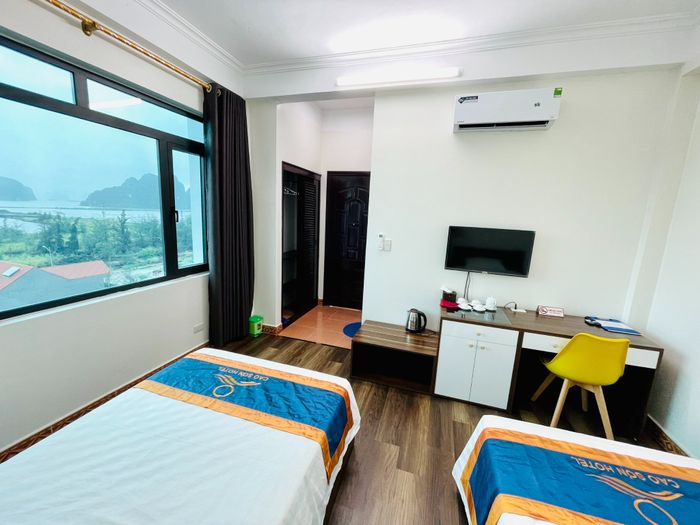 Hình ảnh Cao Sơn Hotel - Khu vực hồ bơi và thư giãn ngoài trời