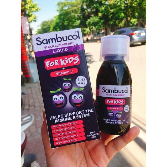Hình ảnh Siro Sambucol for kids 1