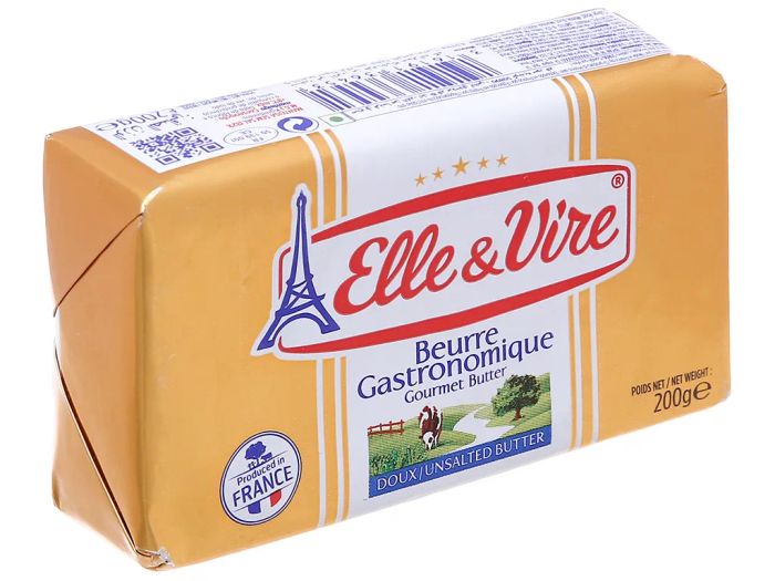 Bơ lạt 82% béo Elle & Vire - Hình ảnh bao bì chính hãng