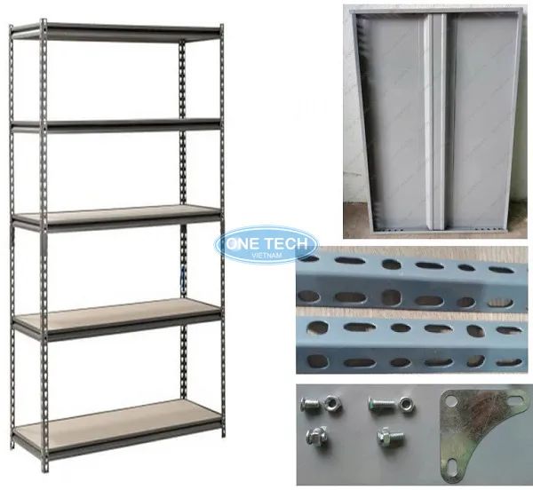 Hệ thống kệ sắt đa năng ứng dụng công nghệ cao tại One Tech