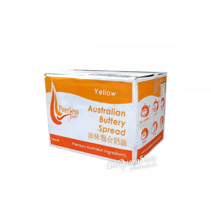 Hình ảnh chân thực Bơ lạt Peerless Úc - Góc nhìn cận cảnh