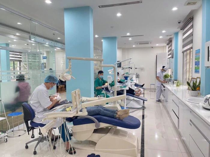 Không gian hiện đại và tiện nghi tại Nha khoa Anh Dũng