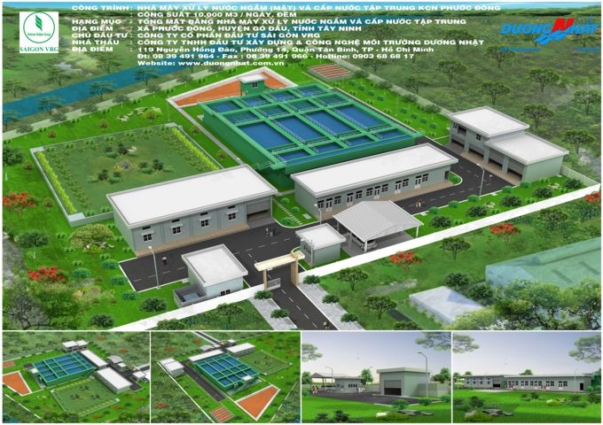 Hình ảnh tổng quan Khu công nghiệp Phước Đông - Không gian sản xuất hiện đại