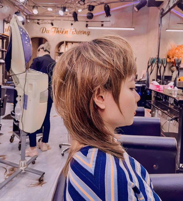 Tác phẩm tóc ngắn nghệ thuật từ các chuyên gia tại Hair Salon Du Thiên Dương