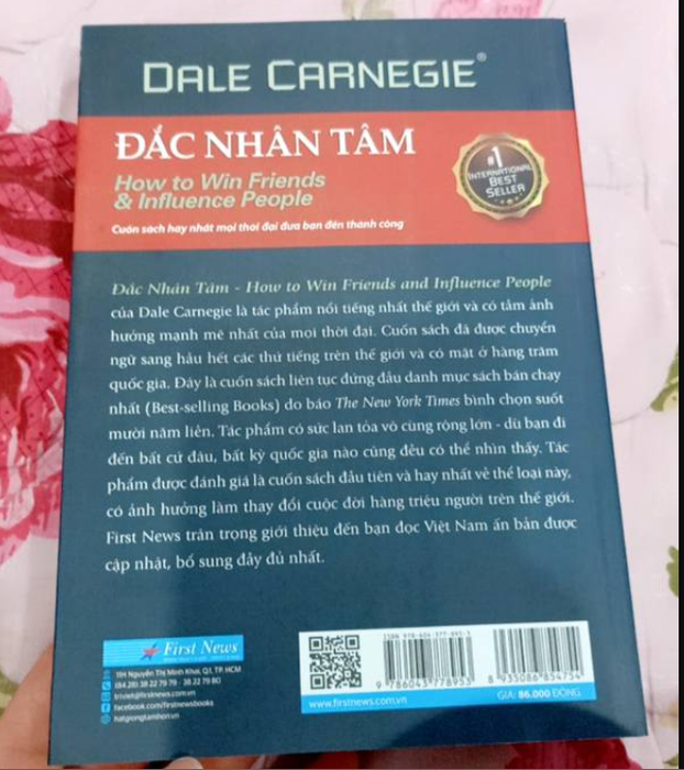 Bản đặc biệt 'Đắc Nhân Tâm' - Ấn bản hình ảnh sống động